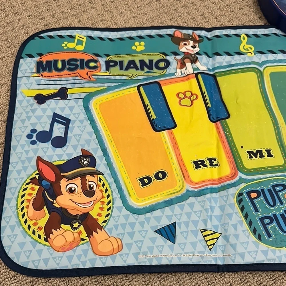 Paw Patrol Colorful Musical Piano Play Mat